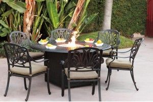 cast aluminum outdoor furniture