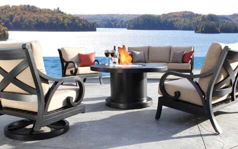 Cast Aluminum Outdoor Furniture, Cast Aluminum Patio Chairs
