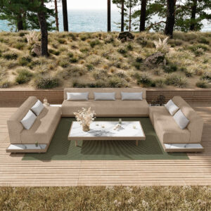 Ebel-Grande Sofa Sectional Barley-Flax + Aspen Alabaster Tops